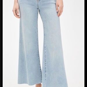 Frame Denim Light Wash Le palazzo Wide Leg Jeans